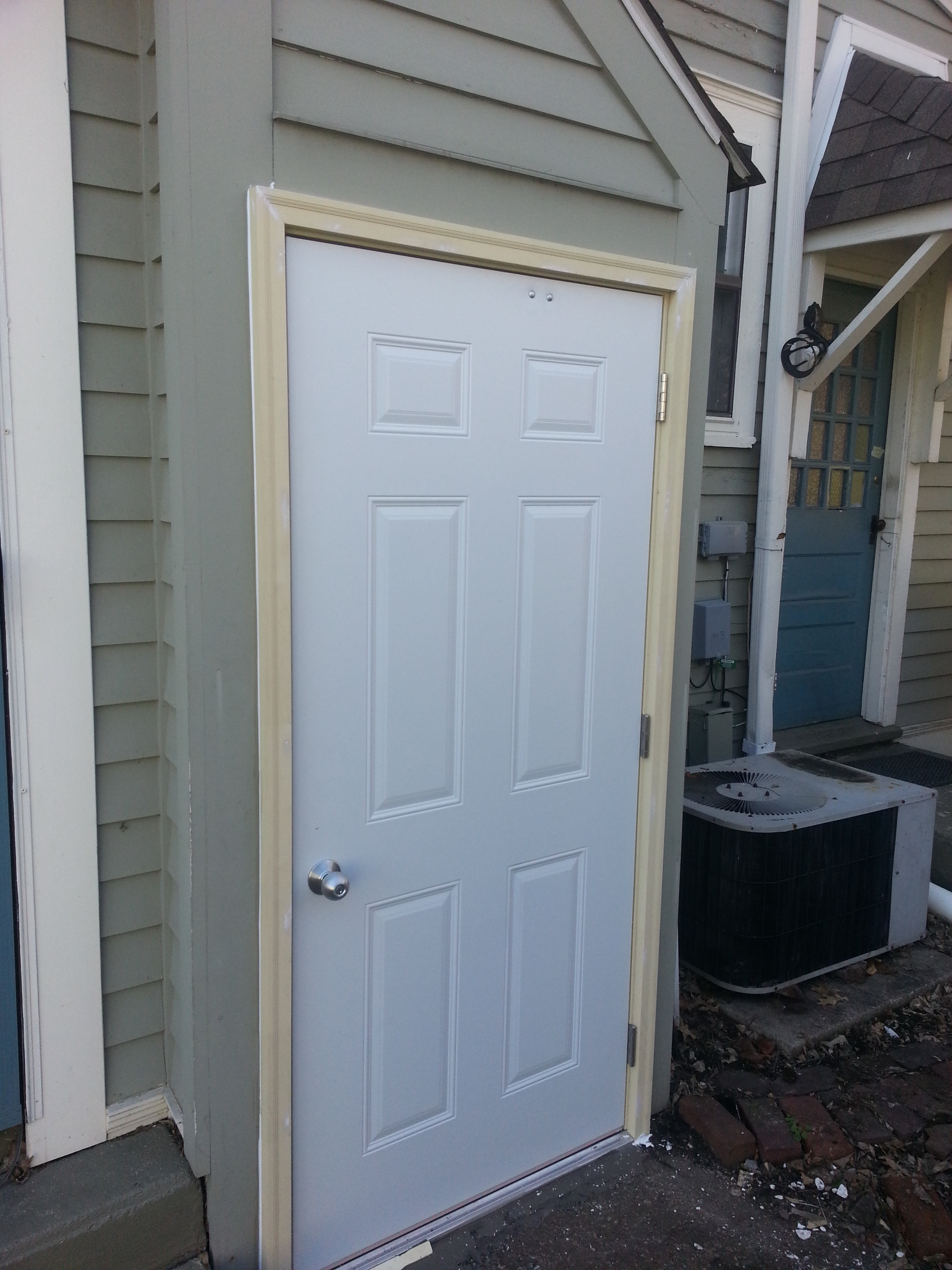 Exterior Door Installation After