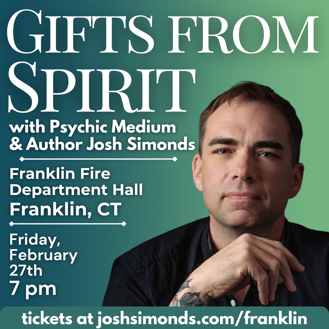 “Gifts from Spirit: A Live Gift-Giving Experience” at the Franklin Fire Department Hall!