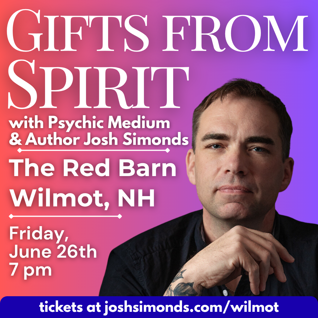 “Gifts from Spirit: A Live Gift-Giving Experience” at the Red Barn in Wilmot!