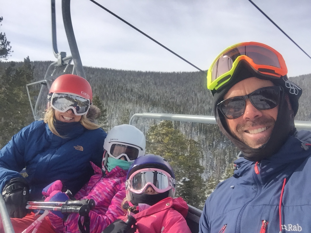 Tom & Family getting some vertical gains