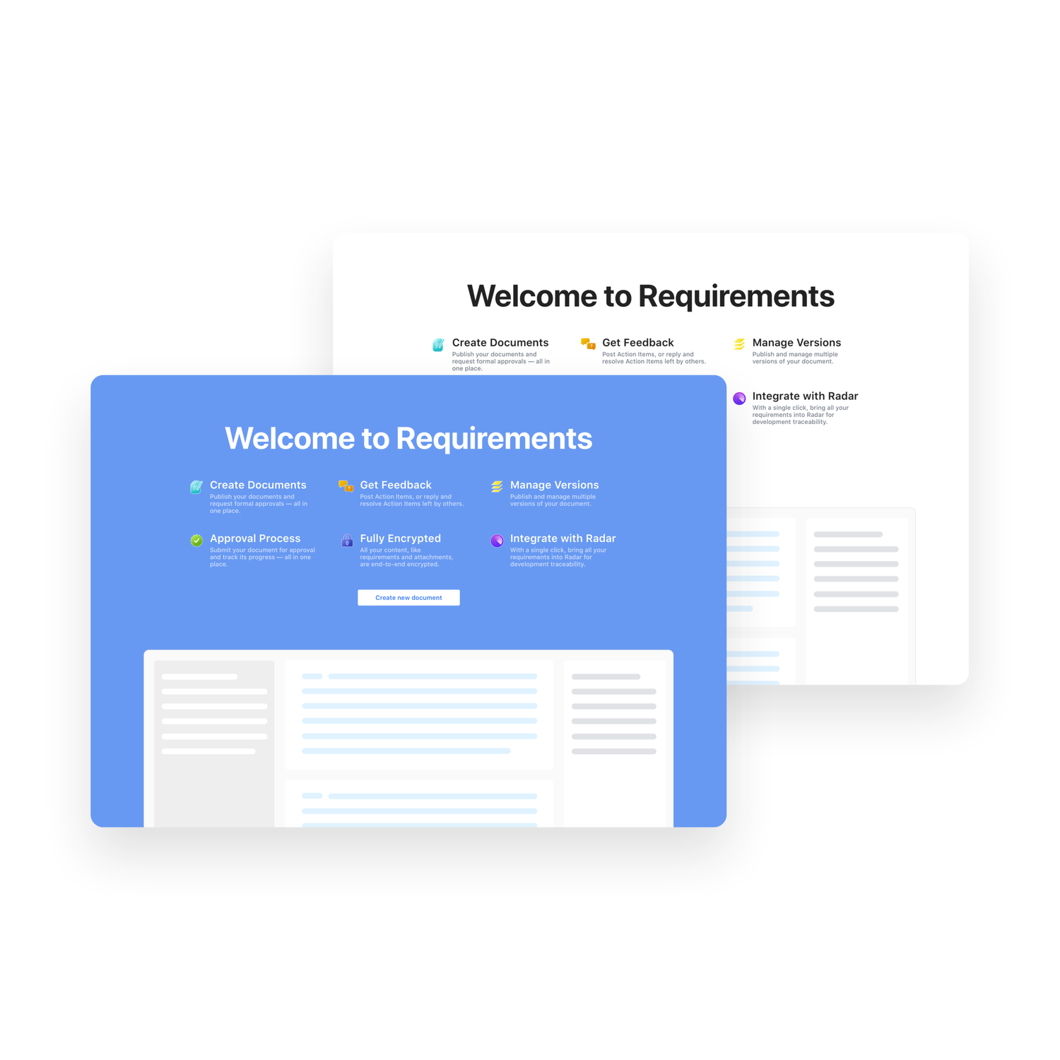 Landing page explorations