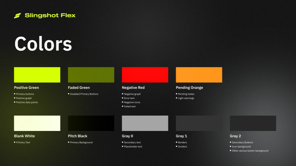 Flex design presentation