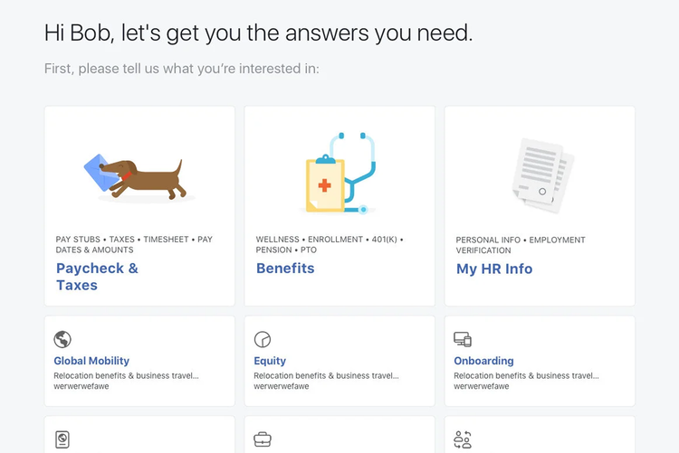 Facebook Help Intake