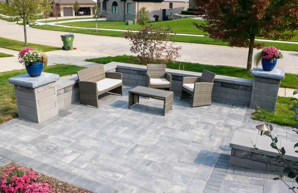 Brick Patio Troy Mi Pavers Can, Pictures Of Patios With Pavers