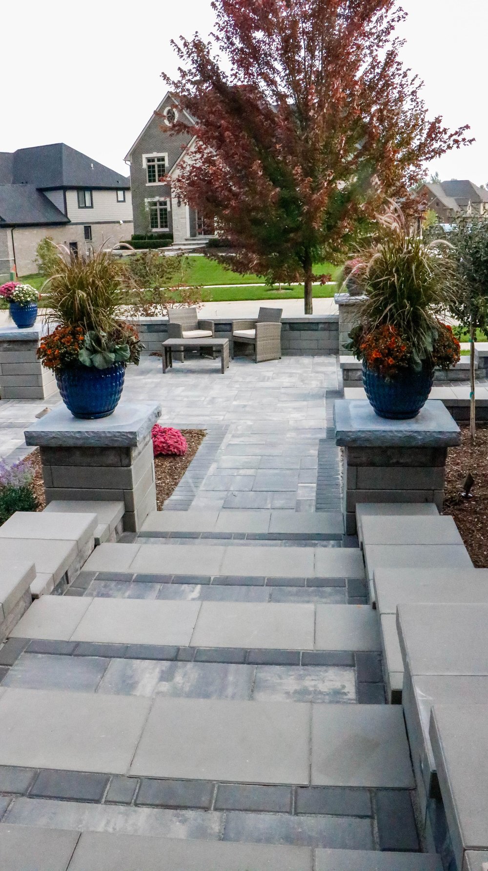 backyard paver patio designs on Pavers Blog Landscape Design Macomb Township Mi Retaining Wall Zlm Services Llc