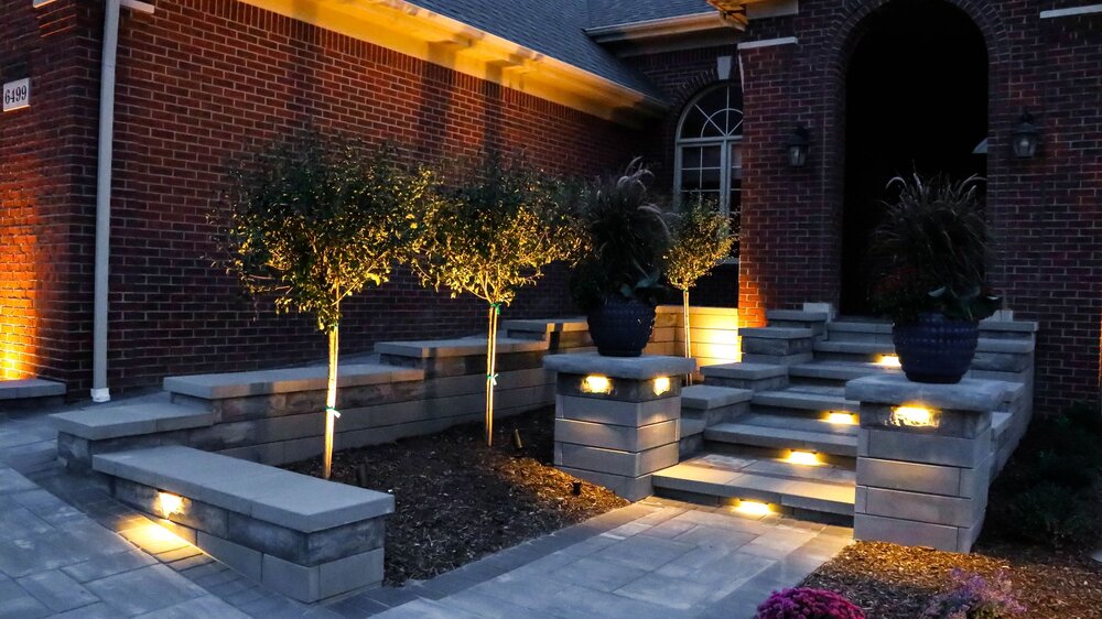 Light Up Your Favorite Part Of Landscape Design With These Lighting Techniques In Oakland Twp Mi Zlm Services Llc Landscape Lighting Techniques, Landscape Lighting Ideas Uk