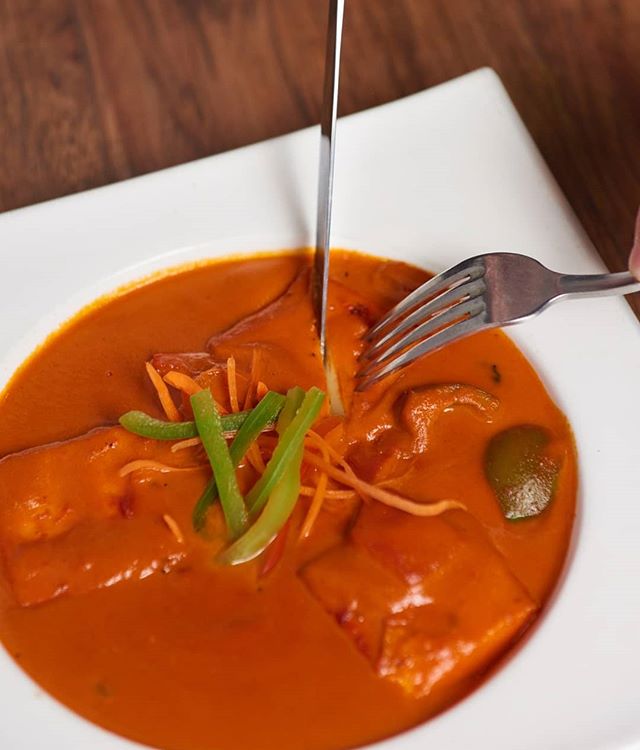 The taste is just as rich as the color. Our Paneer Tikka Masala is certainly one of a kind!⁣