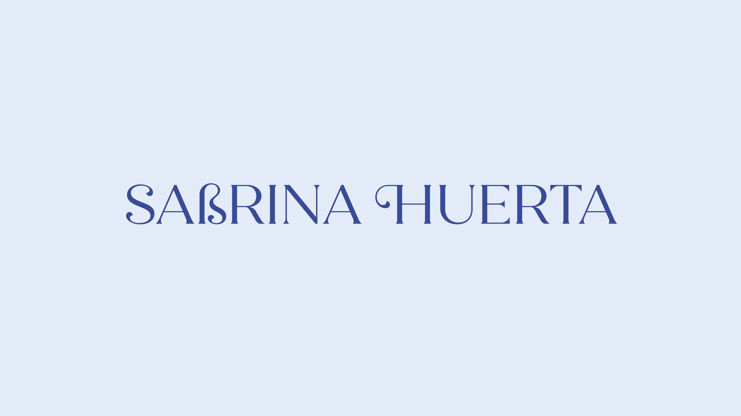 Sabrina Huerta Brand Identity + Website Design