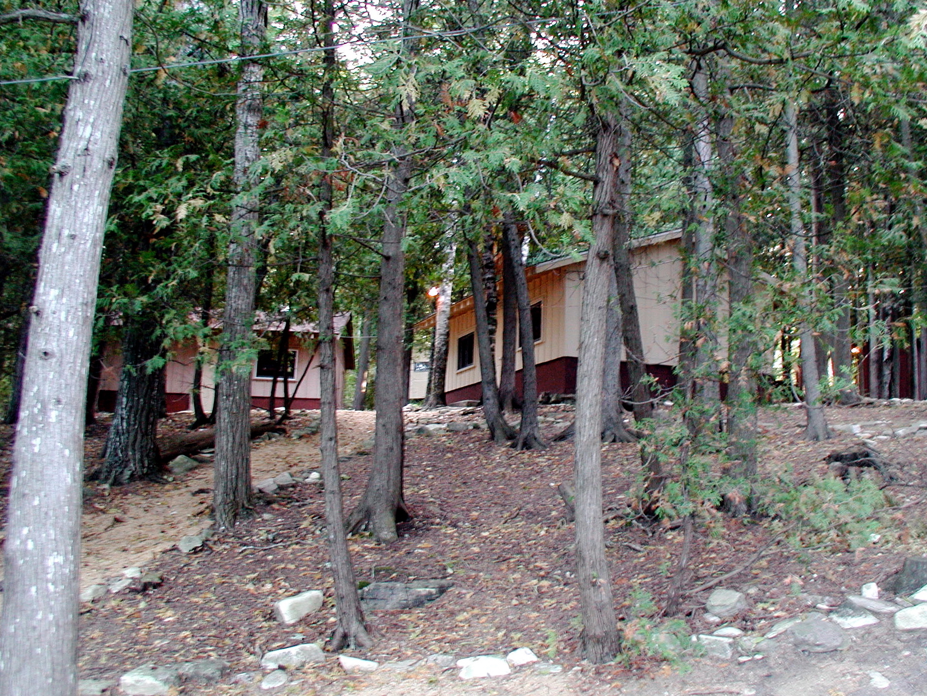 Rustic Summer Staff Cabins