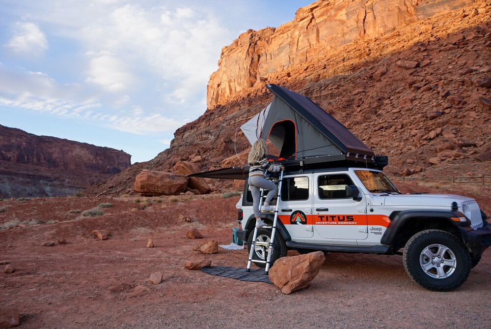 Jeep Camper Rental — Titus Adventure Company | Colorado 4x4 Rentals