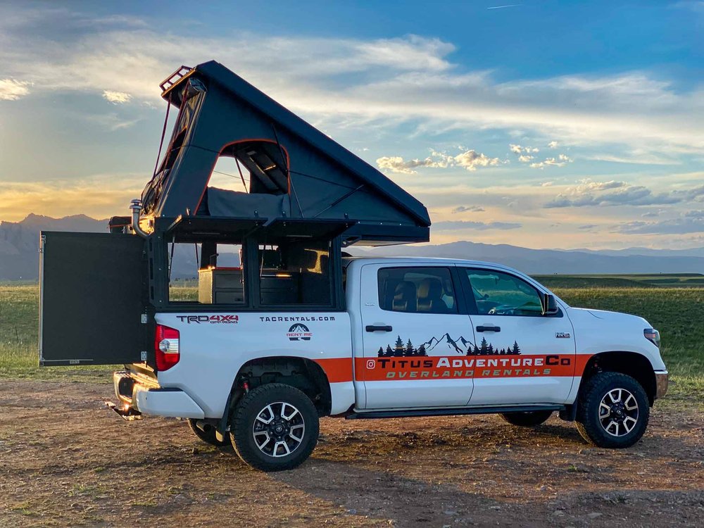 Toyota Tundra — Titus Adventure Company | Colorado 4x4 Rentals