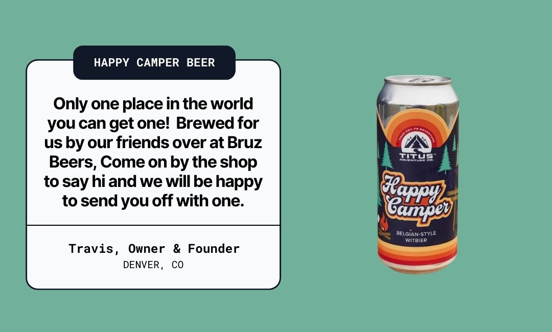 Happy Camper Beer