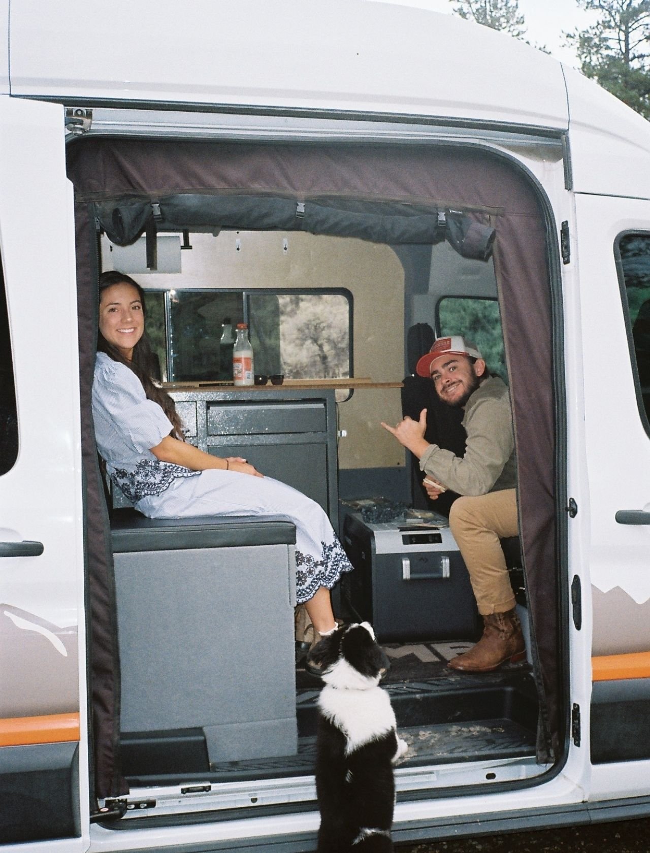 Pets are welcome to ride for free in our vans as long as you follow the "Invisible Pet Policy"