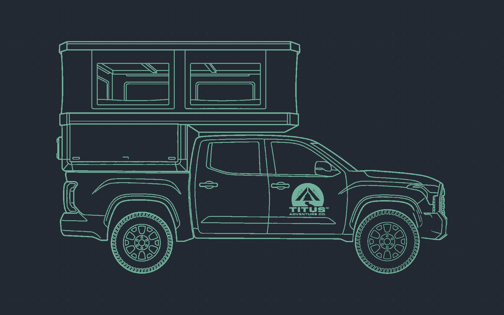 Titus Adventures Toyota Tundra Offroad Rental Vehicle