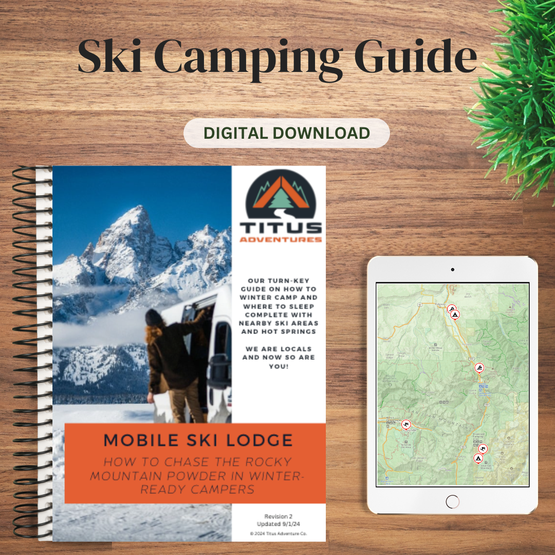 Ski Camping Guide, Rockies, 2nd Revision