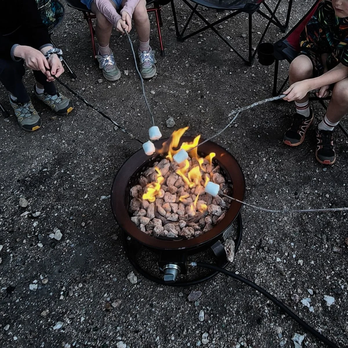 Propane Campfire Roasting Marshmallows