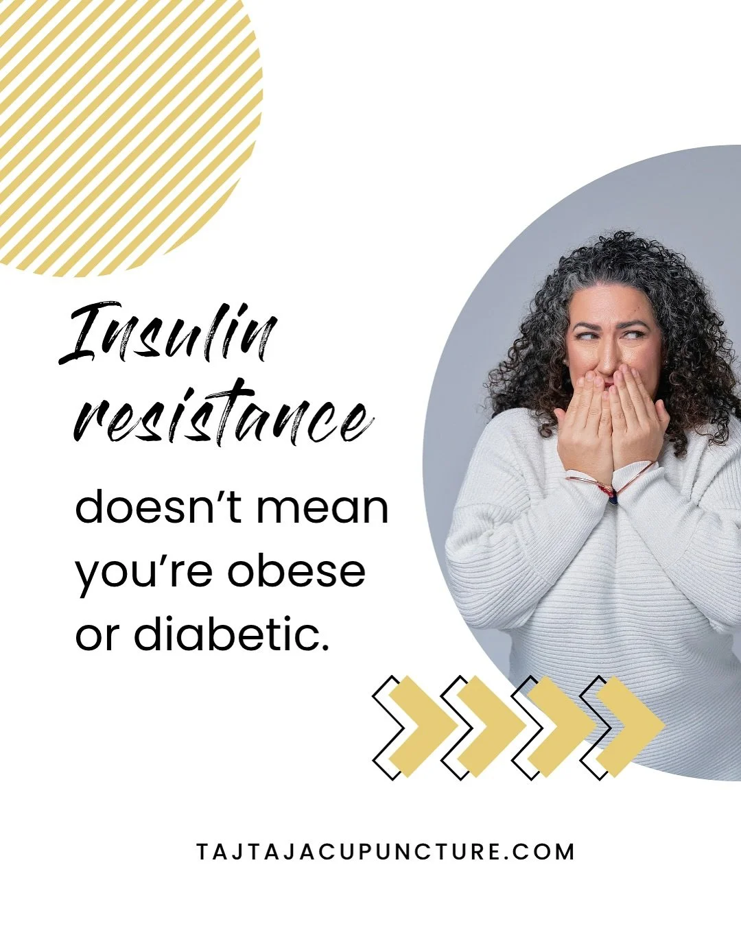 Most people think insulin resistance means obesity or diabetes.

Nope.

You can be slim, active, and still have it.

Think that might be the case for you? Check out these signs nobody talks about:

➡️ Constant sugar or carb cravings. Your body is beg