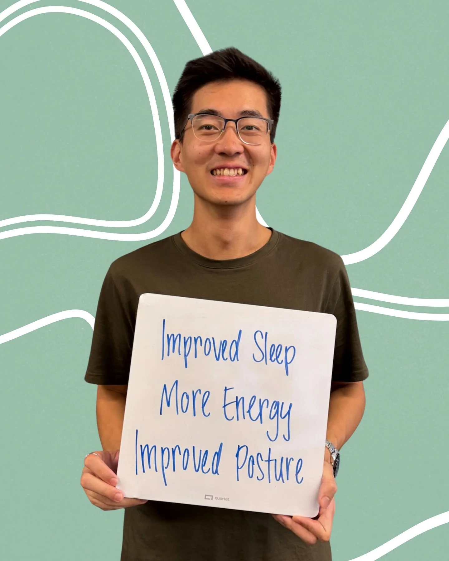 SUCCESS SPOTLIGHT! ✨🗣️

This practice member has noticed better sleep, more energy, and improved posture since starting care! 🙌💤⚡️💪

When your nervous system is regulated, your body can shift out of &ldquo;fight or flight&rdquo; and into a state 
