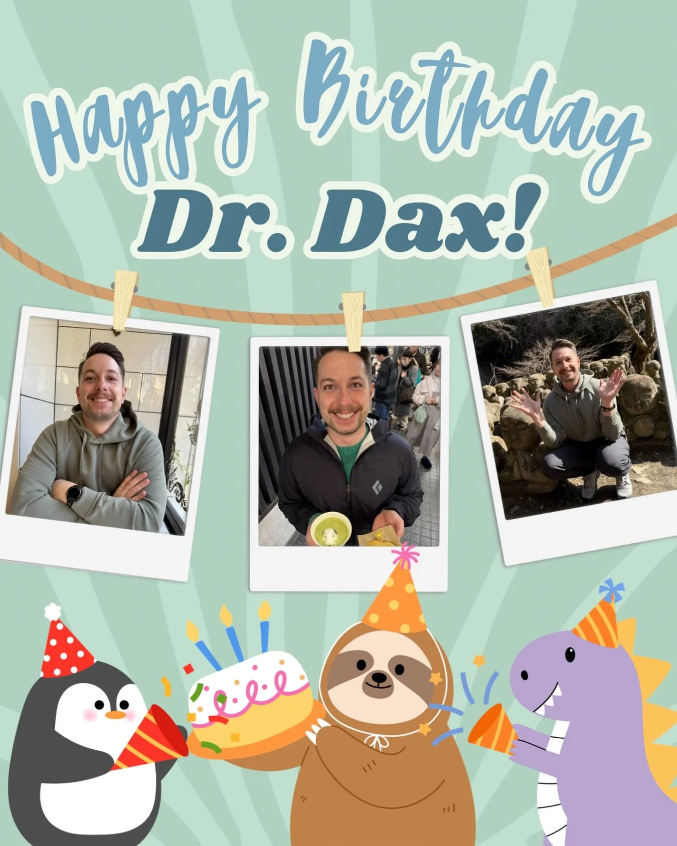 Happy Birthday, Dr. Dax! 🎉🩷🌟

We&rsquo;re so grateful for your leadership, your passion for care, and the way you show up for every patient and every member of this team. Your dedication to helping families thrive and your commitment to creating s