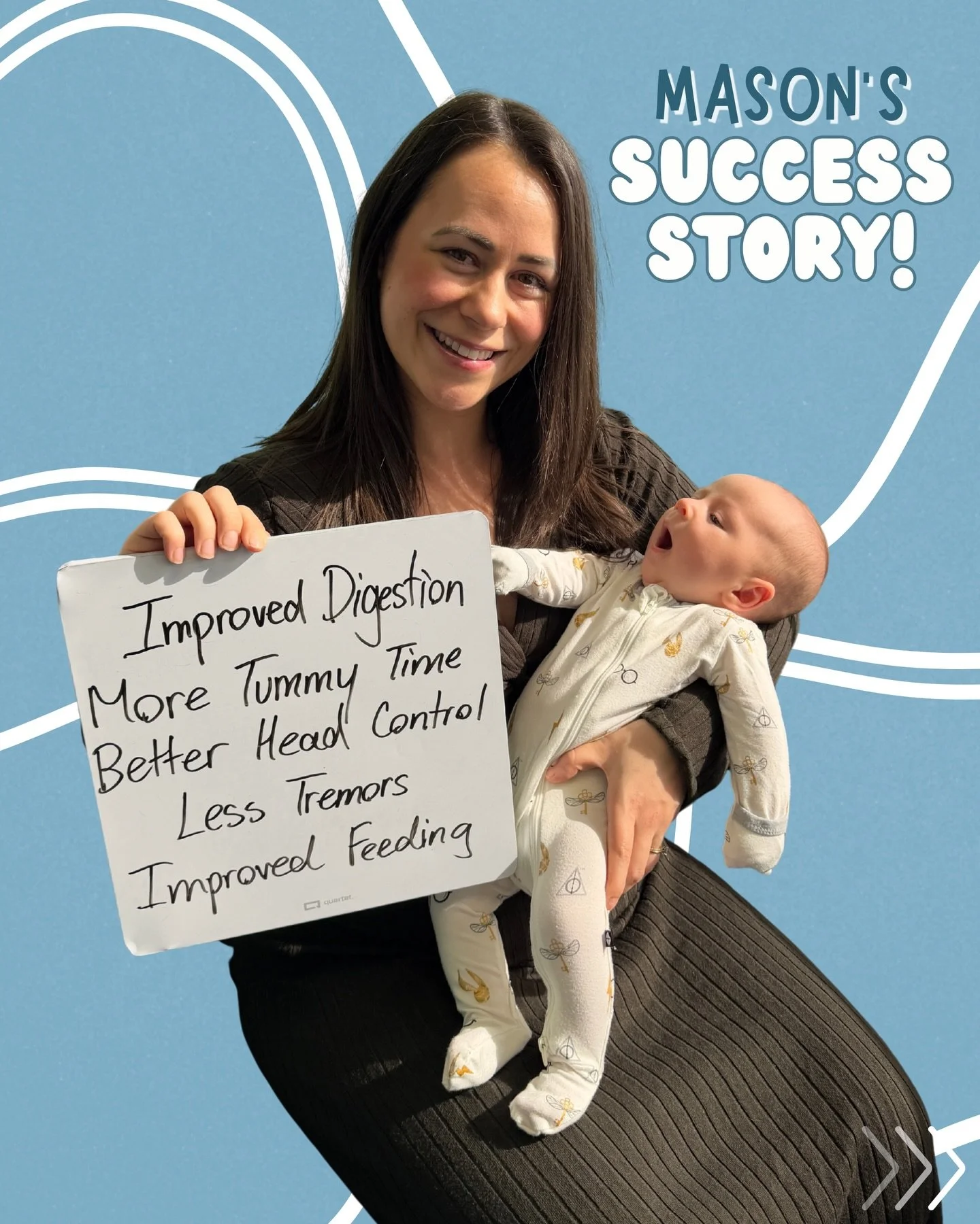 From uncertainty&hellip;to thriving🩵 This is Mason&rsquo;s success story!

Little Mason&rsquo;s mama came to us looking for answers- navigating feeding challenges, reflux, discomfort, and an overwhelmed little nervous system. Like so many parents, s