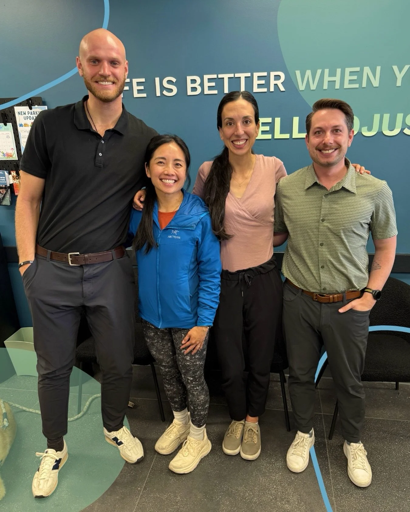 Getting brilliant minds in one room🥳🥳

Dr. Dax and Dr. Josh had such a great time connecting with Shirley, Lexy, and Silvana from @vancouverkidsphysio ☀️

We love building relationships with other providers who care so deeply about helping kids gro
