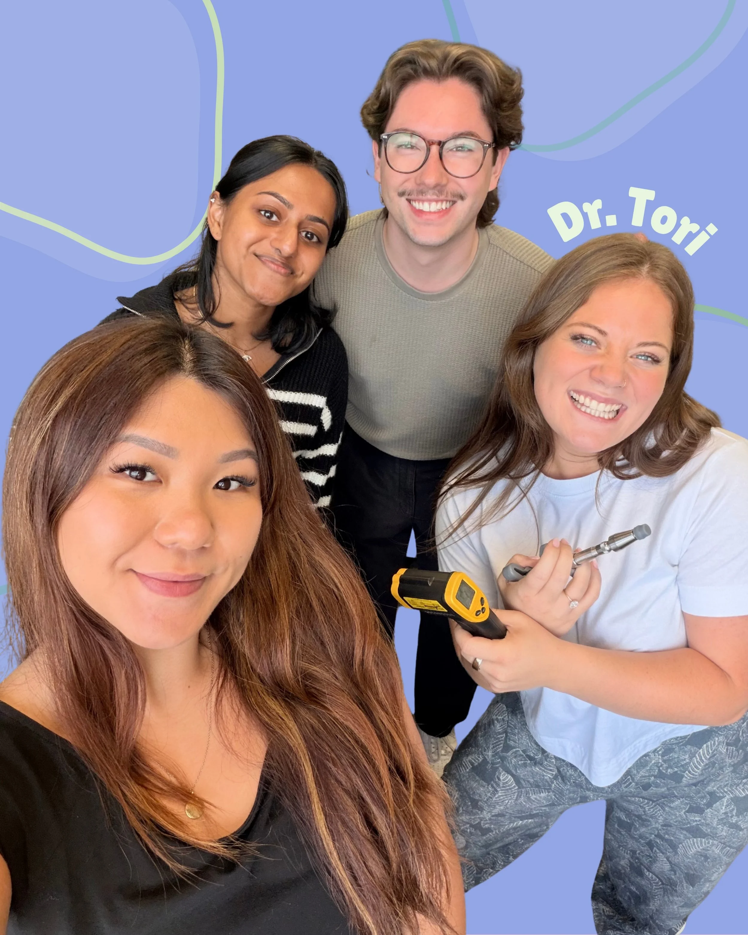 A big thank you to Dr. Tori for stepping in and helping Dr. Josh cover while Dr. Dax has been away!

We&rsquo;ve had the pleasure of having Dr. Tori in our office before, so it was extra special to have her back. And clearly our patients agree becaus