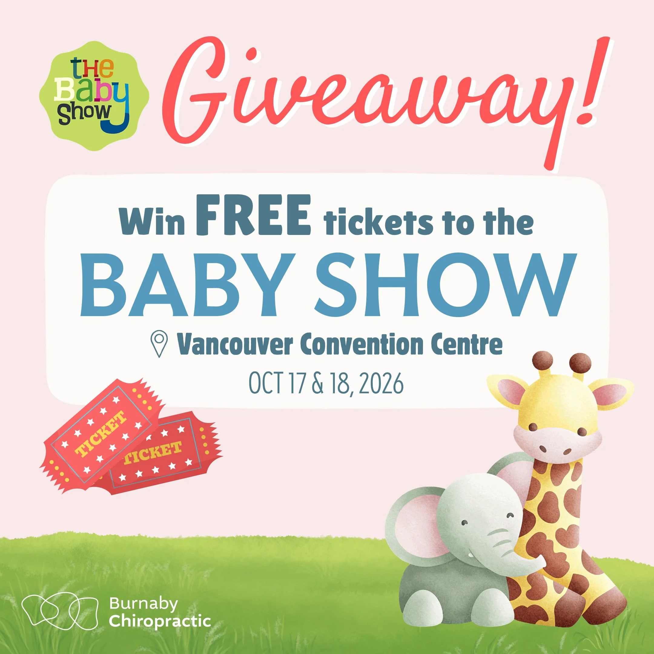 WHO WANTS FREE TICKETS TO THE BABY SHOW?👶🎟️💝

We&rsquo;re giving away 2 pairs of tickets to The Baby Show (@thebabyshows) happening October 17th and 18th at the Vancouver Convention Centre! 

The Baby Show is a fun-filled weekend packed with baby 