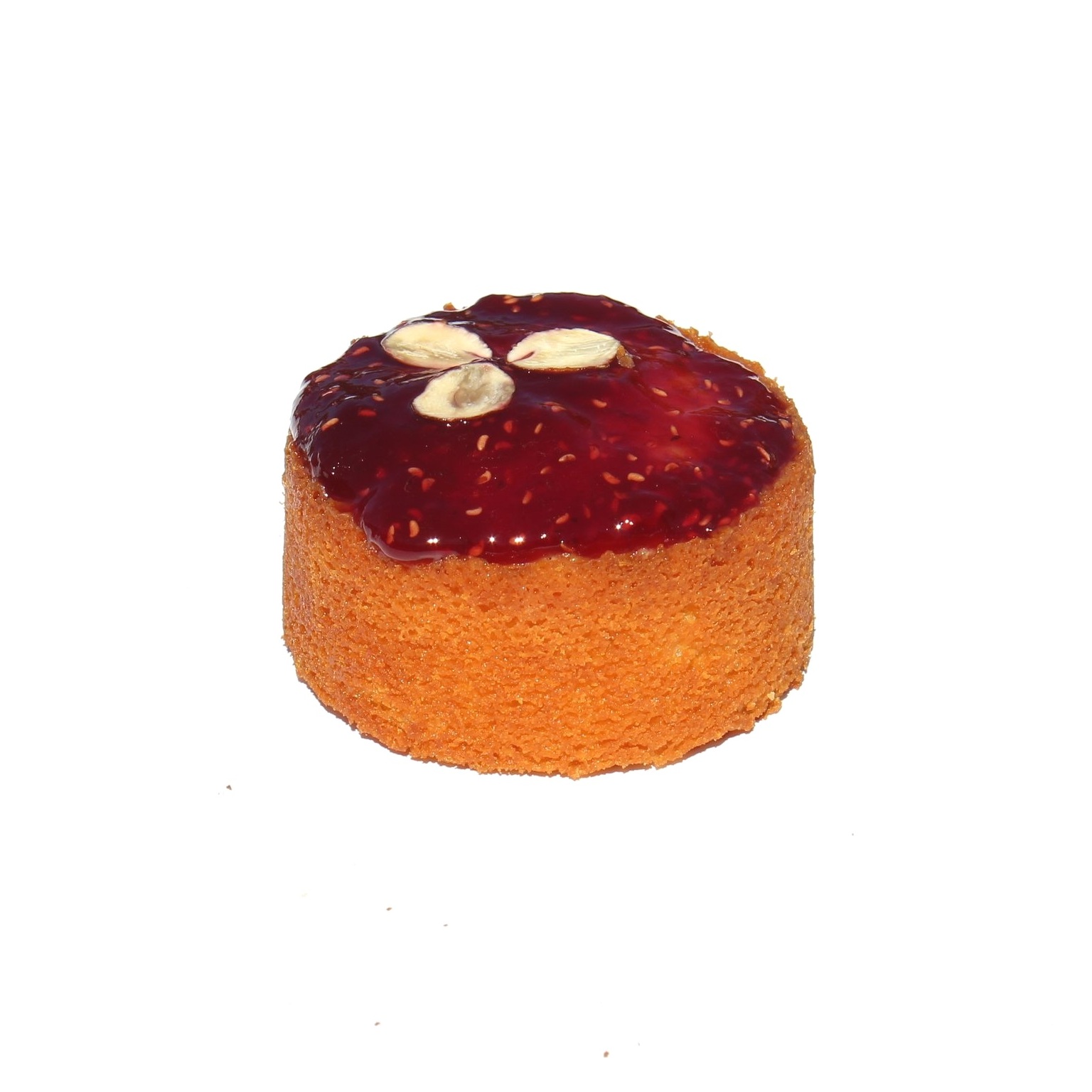 Petite Raspberry Almond Torte