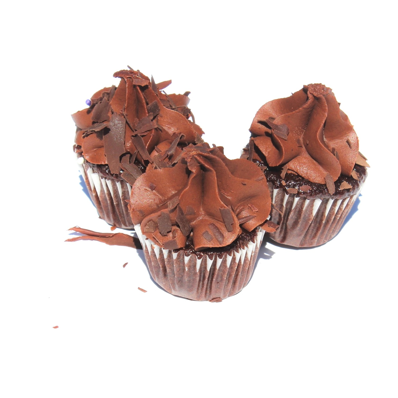 Mini Chocolate Fudge Cupcakes