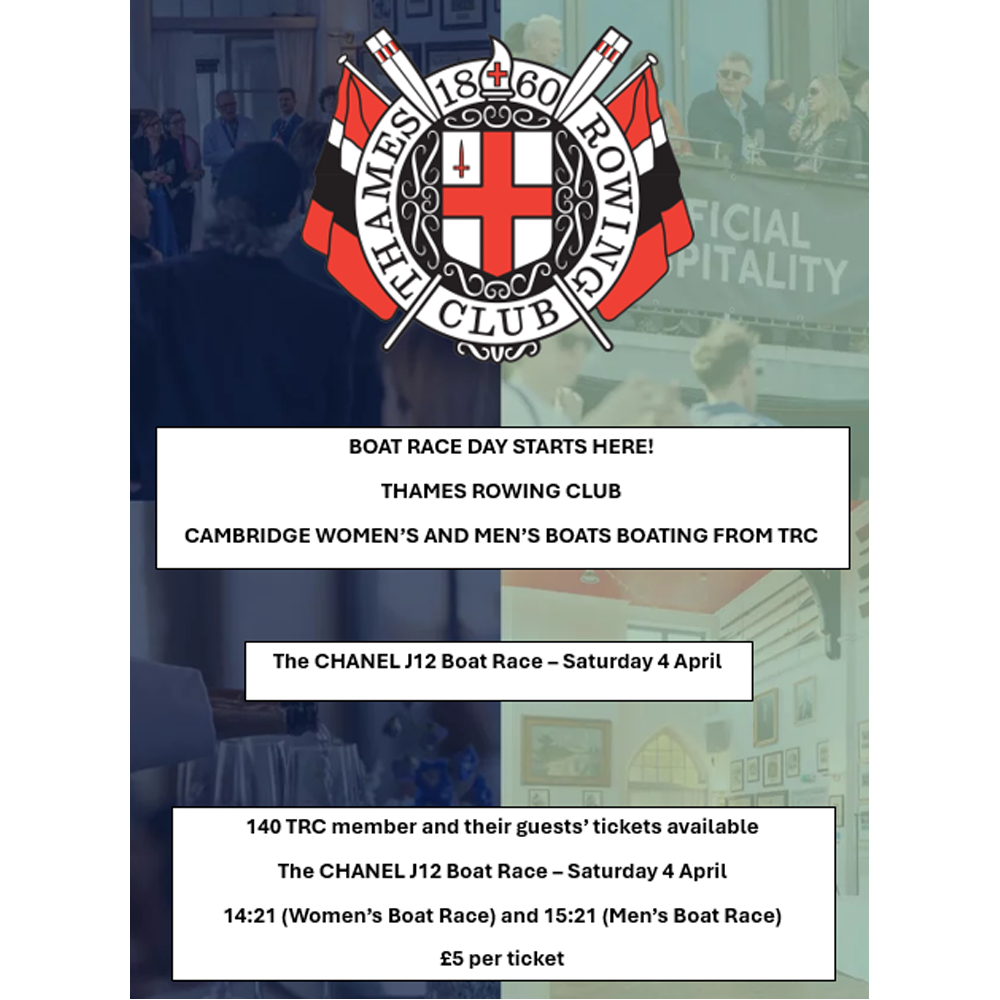 Chanel J12 Boat Race 2026