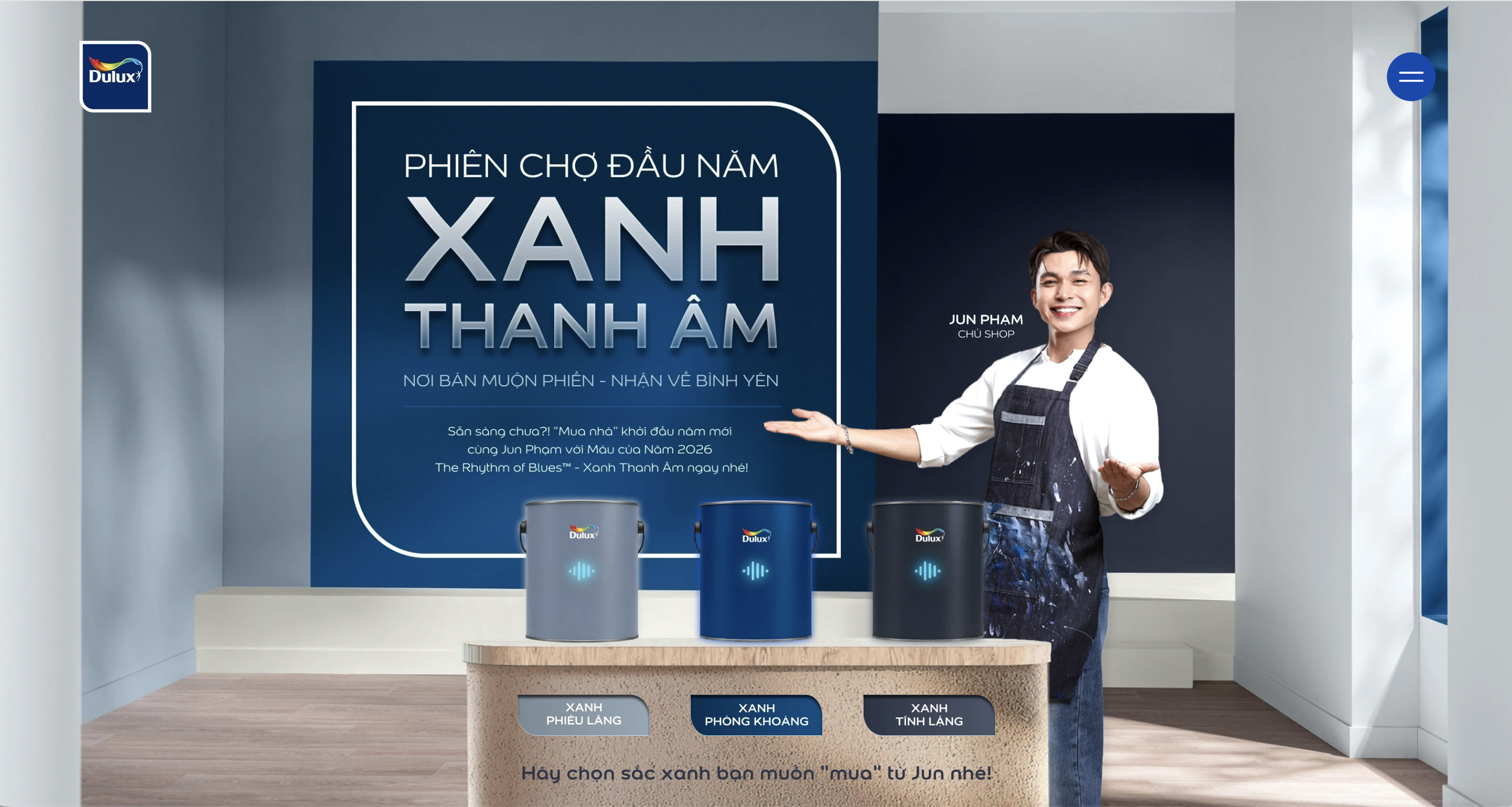 Dulux \ Xanh Thanh Âm - Màu Của Năm 2026