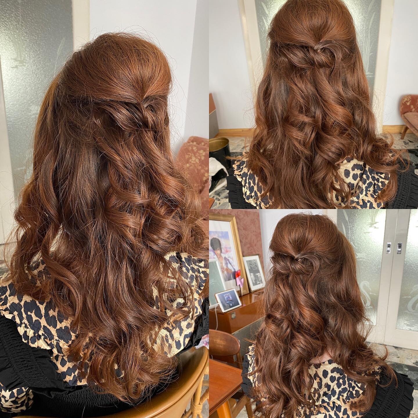 Throwback to this dreamy, vintage wedding hair trial for @minnagilligan and for her engagement party 🥰☁️
Booked through @dana_makeupartist 
#weddinghair #bridalhair #bridalhmua #vintagehair #vintagehairstyle #curls #vintageaesthetic #bridalhairmelbo