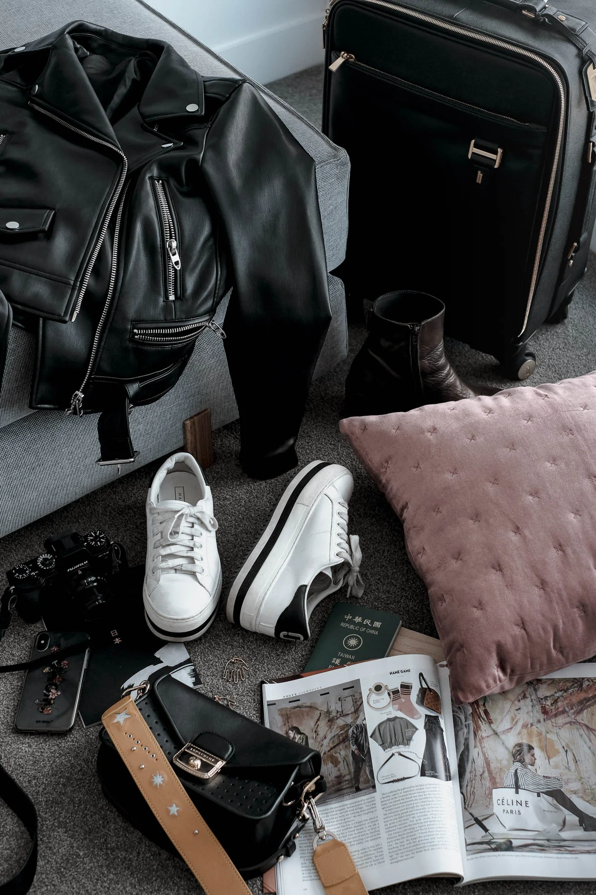 packing for Tokyo by Tiffany yang