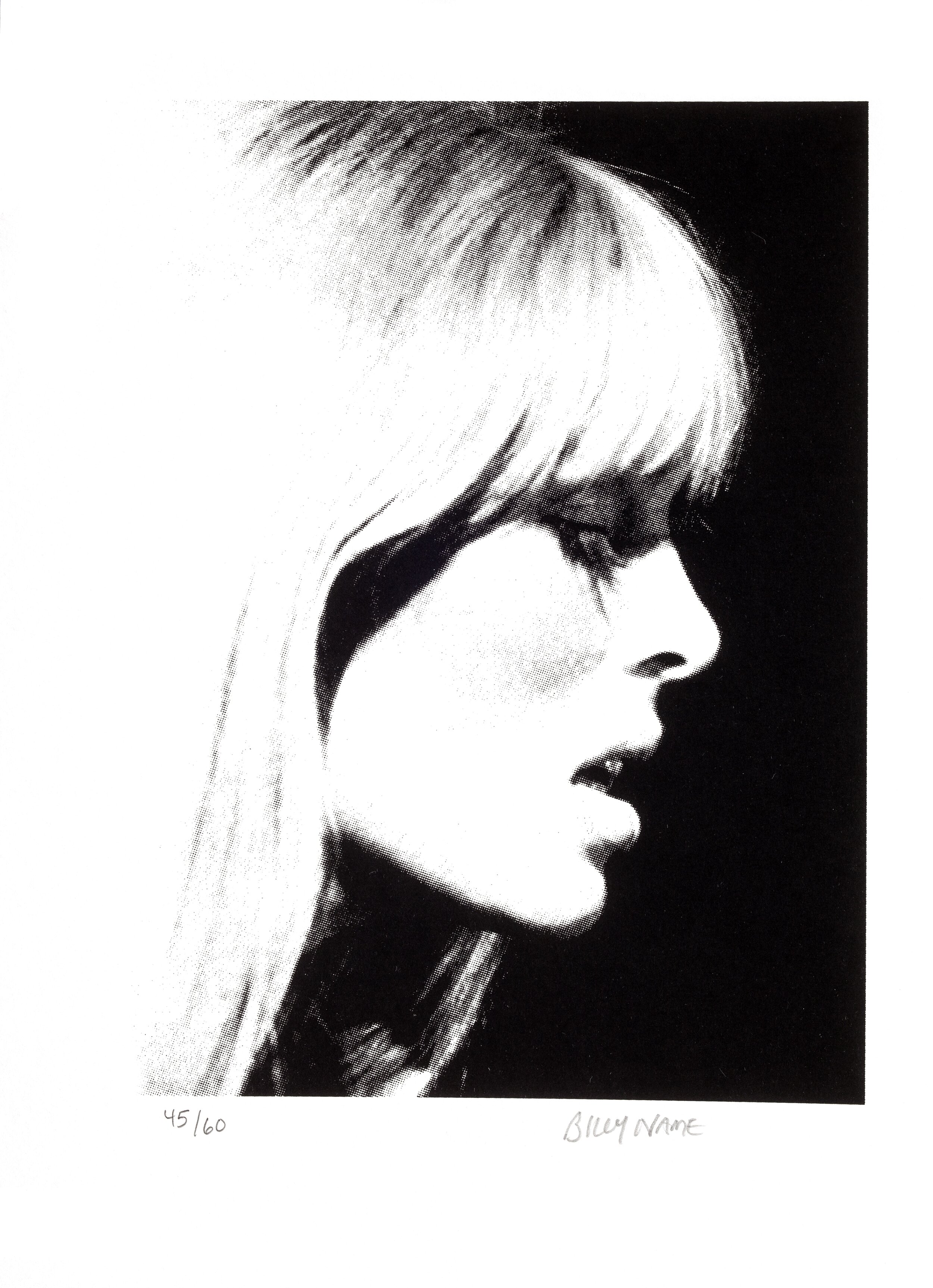 Billy Name, Nico #3 (profile), 1967 - silksreen.jpg
