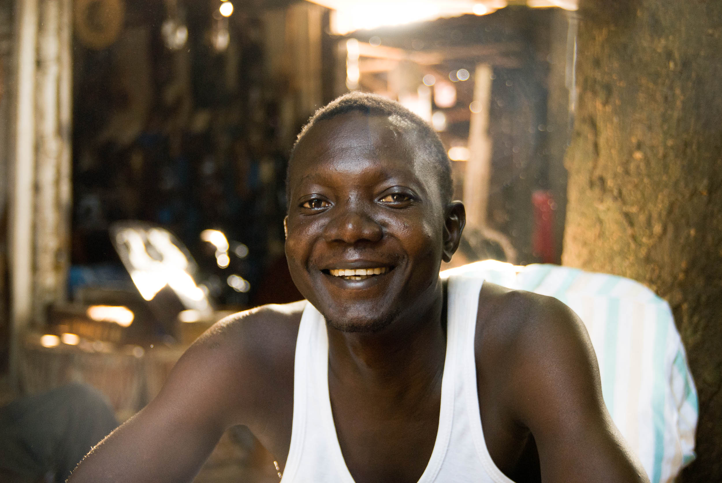  Portrait, Man, Gambia, Africa 