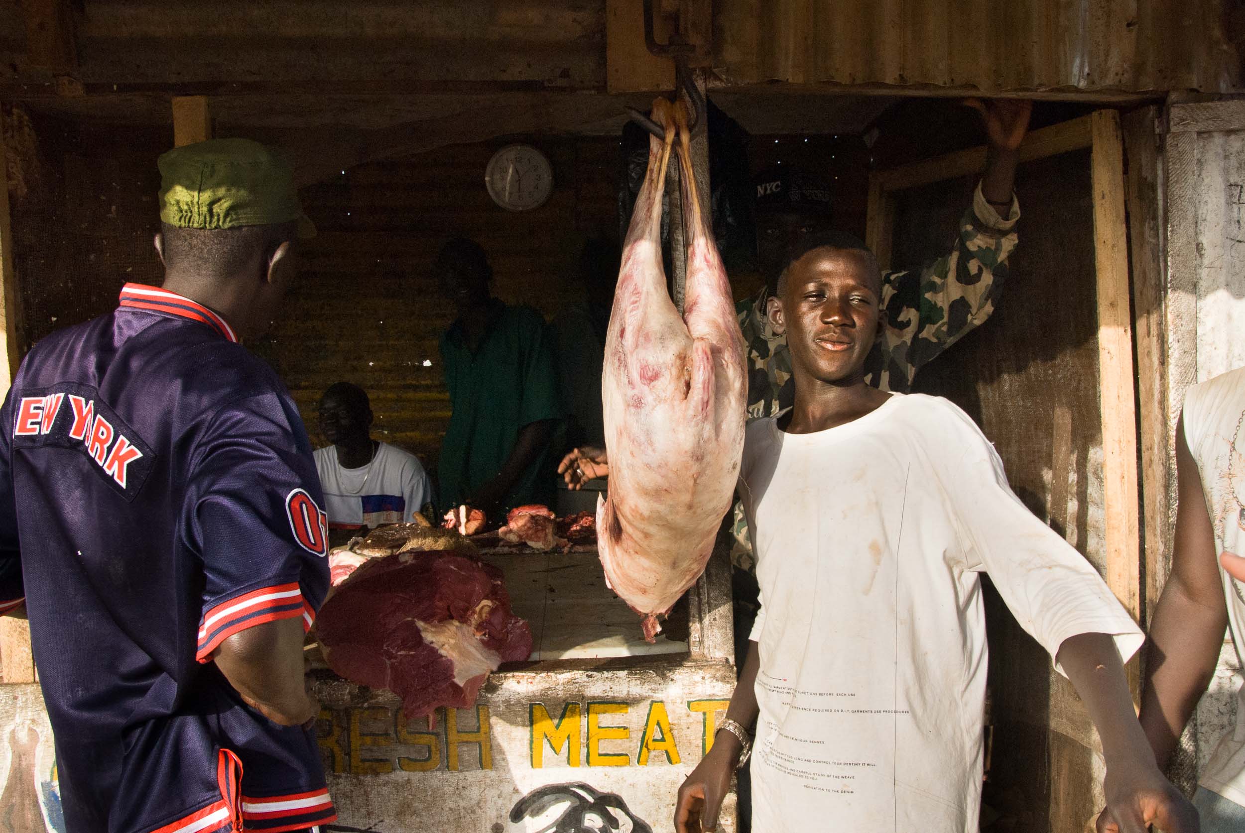  Butcher, Gambia, Africa 