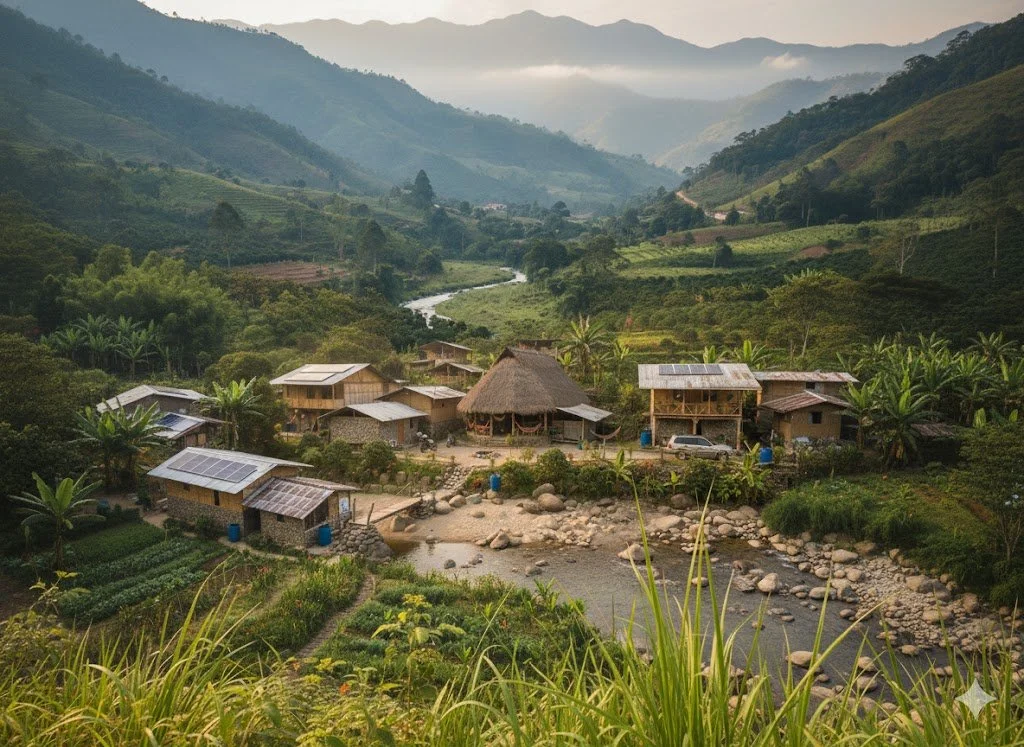 Building an Intentional Community in Colombia