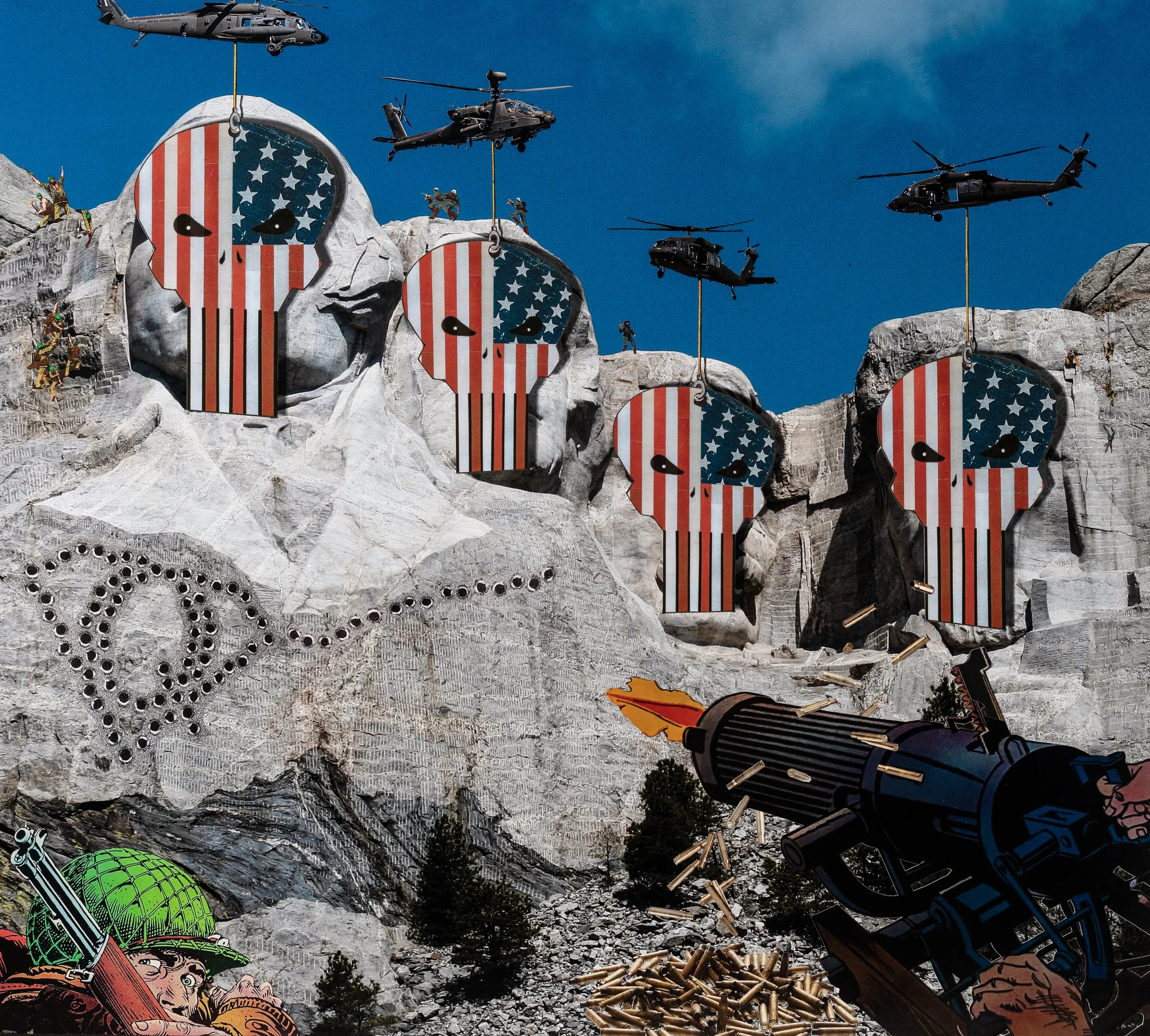   Site-Seeing ,  106cm x 116cm (mixed media collage), 2023  