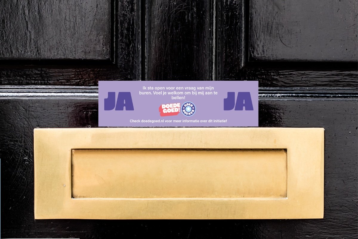 DOEDE GOED: kleine&nbsp;stappen, grote impact in&nbsp;de&nbsp;buurt