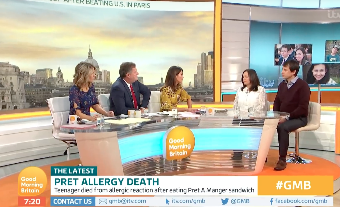 Good Morning Britain, 1st Oct 2018