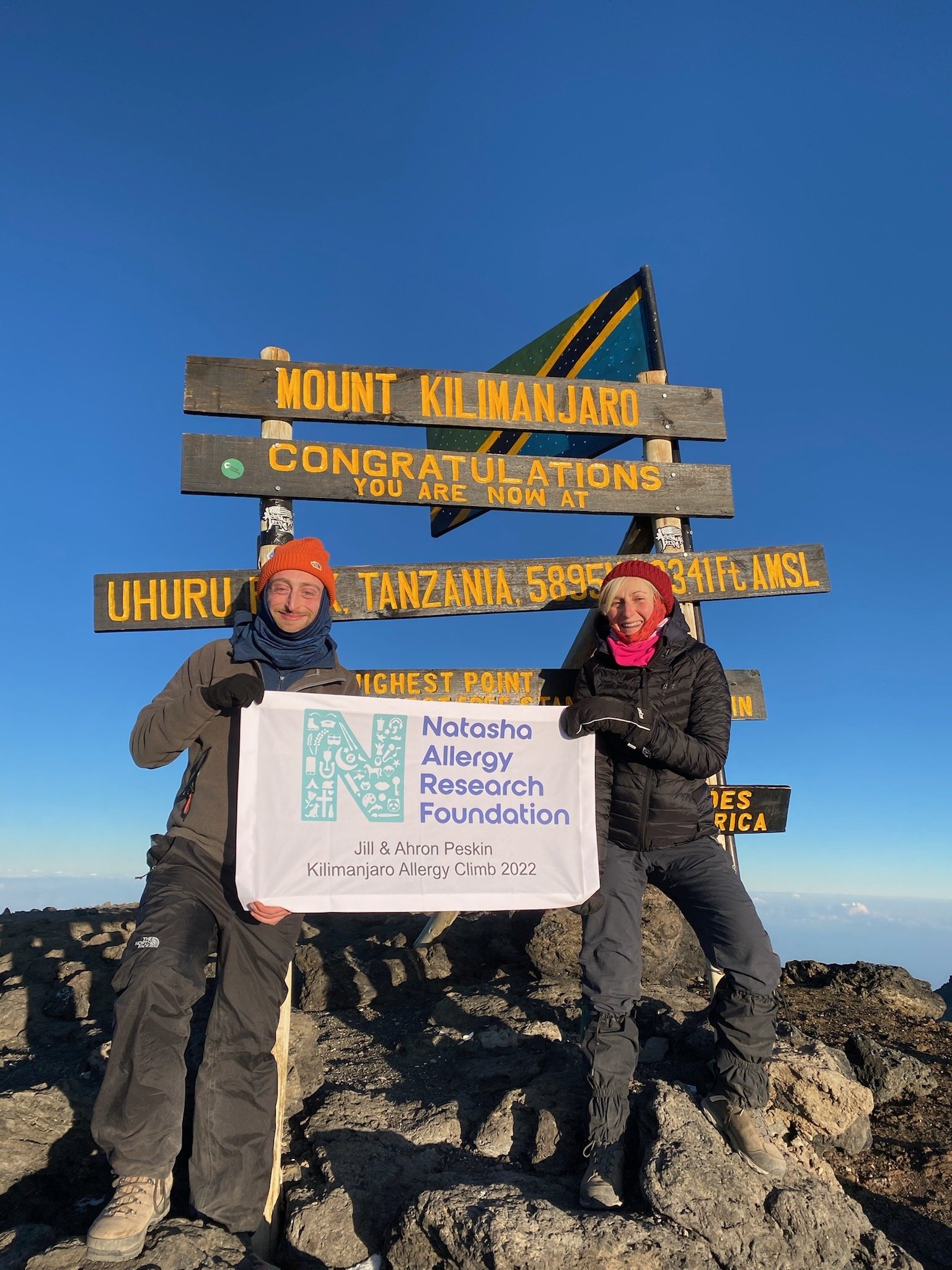 Jill shares why she and her son&nbsp;Ahron climbed Kilimanjaro for Natasha's Foundation