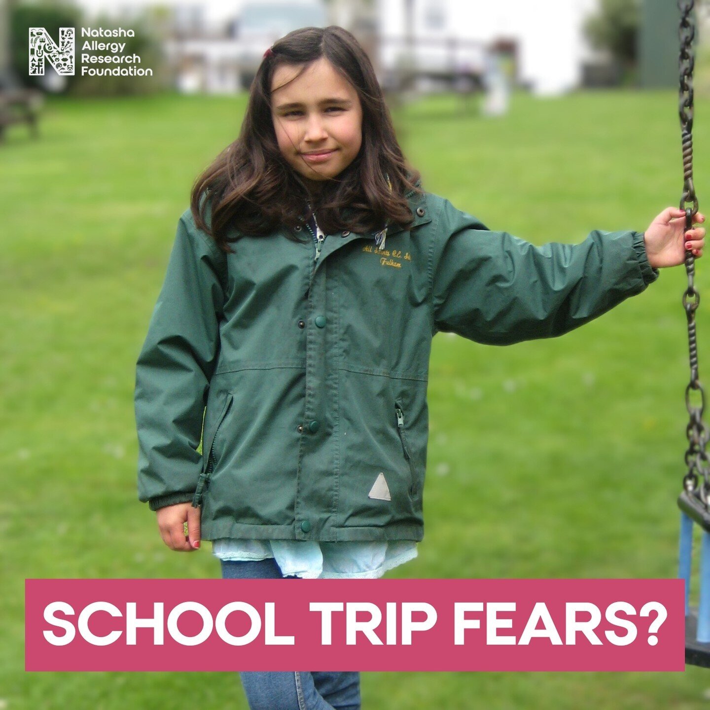 School day-trips with food allergies can cause great anxiety for parents of allergic children, so the prospect of a residential trip with a sleepover for one or more nights (very often 2 - 4) can feel utterly terrifying.

Natasha was 10 years old she