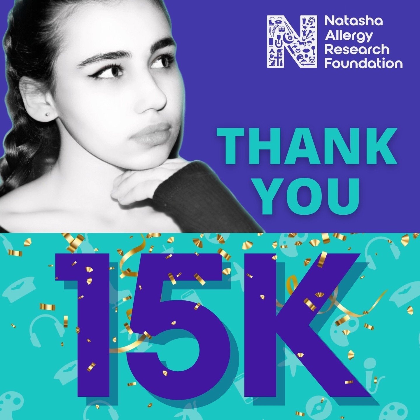 We have just reached 15K followers and we are incredibly grateful to have you with us on this journey! 🎉

The importance of raising allergy awareness has never been more important, as numbers of allergic hospitalisations continue to increase every y