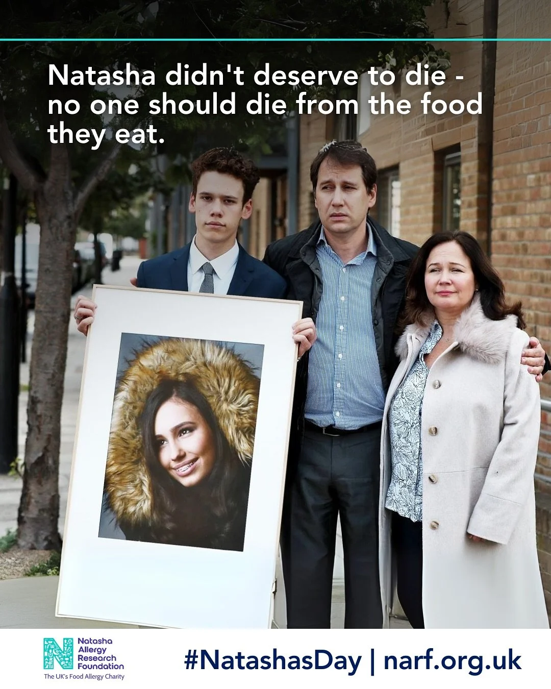 This Wednesday, 1 October, is Natasha&rsquo;s Day!

Natasha Ednan-Laperouse was just 15 when she died after eating a baguette that contained hidden sesame seeds. Her death was entirely preventable.

Out of this tragedy came real change. On 1 October 