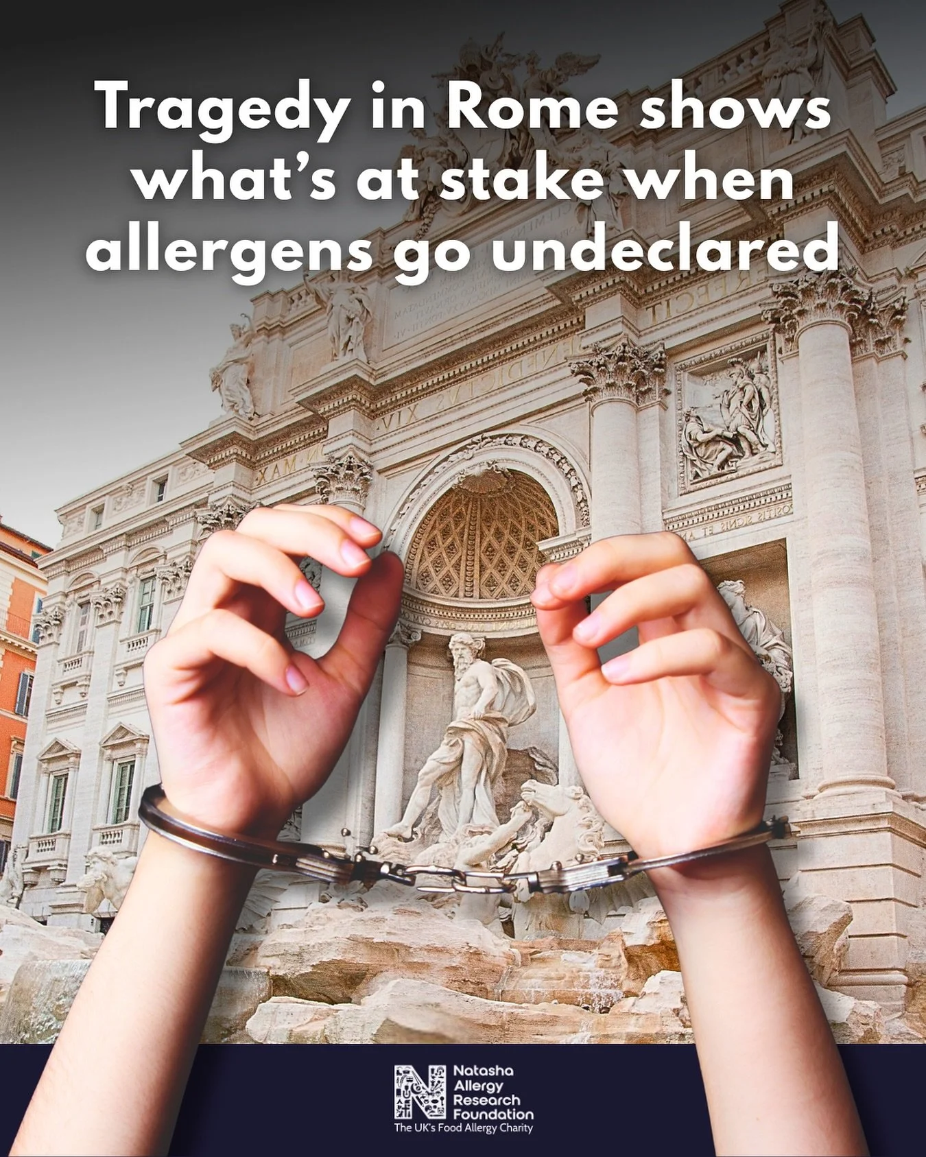 In Rome, five people have gone on trial for manslaughter following the tragic death of a 14-year-old British girl who suffered an anaphylactic reaction after eating a dessert containing undisclosed traces of peanuts.

The teenager, who had a known pe