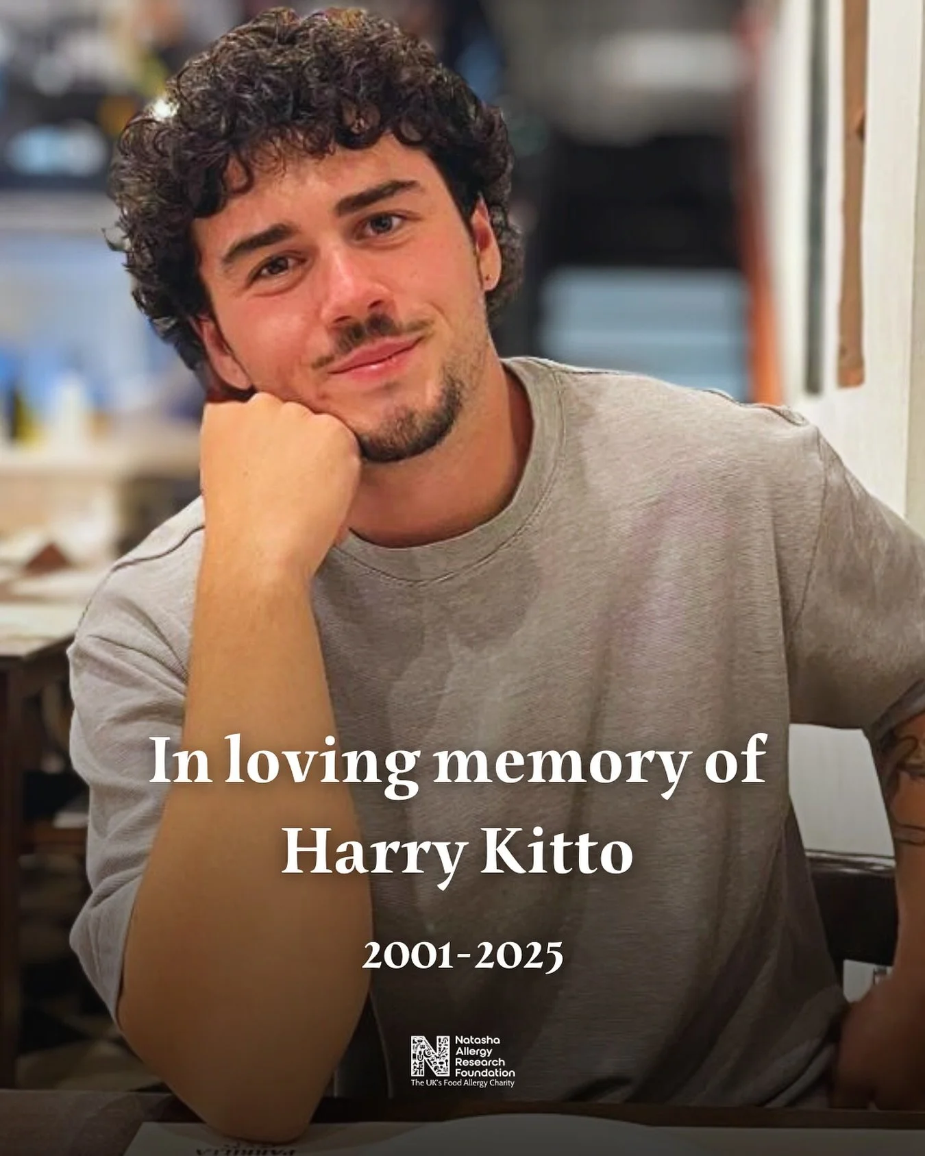 We are heartbroken to share the passing of 24-year-old Harry James Kitto, who tragically lost his life after a severe allergic reaction while travelling with his girlfriend Naomi in South America. 🤍

Harry&rsquo;s family have described him as being 