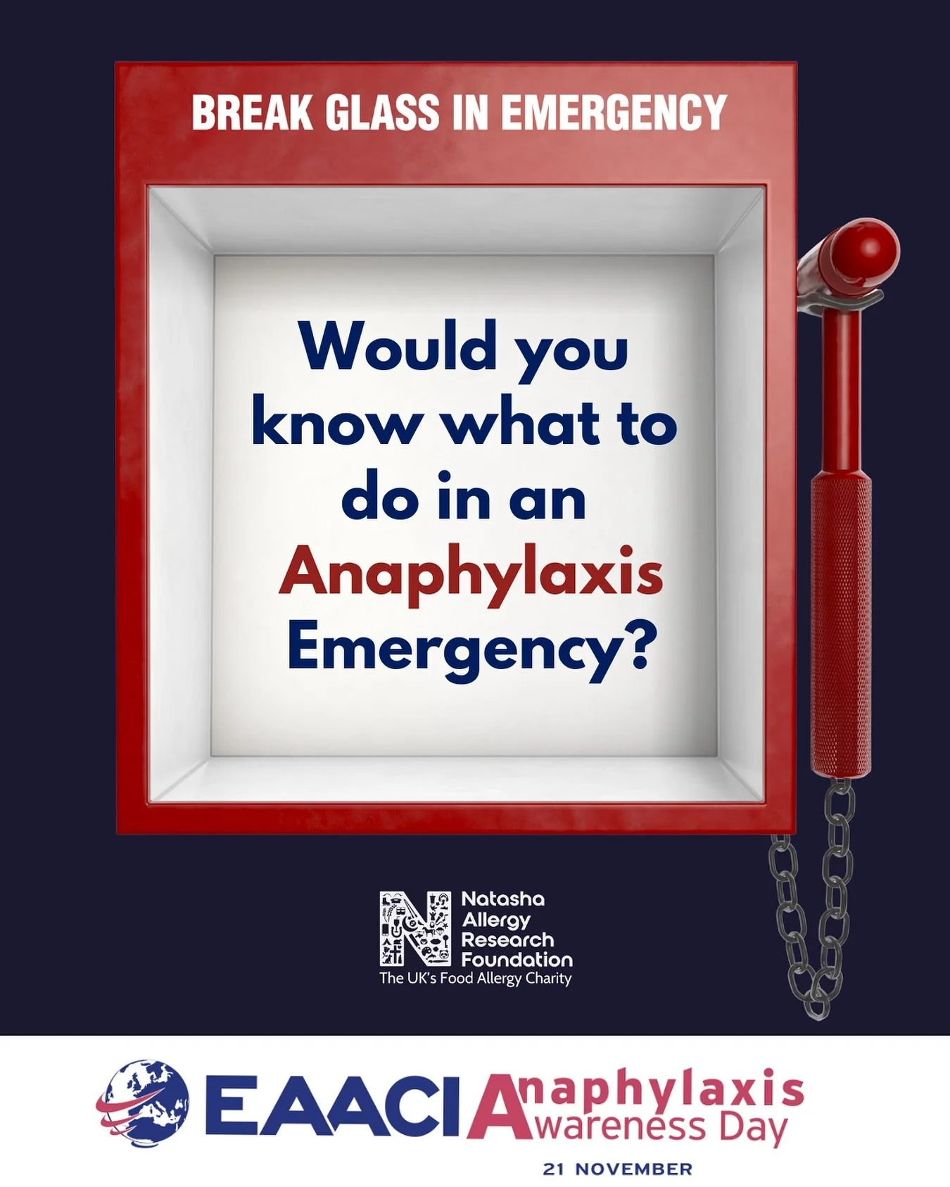 Today is #AnaphylaxisAwarenessDay2025 and the campaign invites all allergy patients, their families, caregivers, researchers, clinicians and healthcare professionals to help raise anaphylaxis awareness.

📣So help us spread the word&hellip;

Anaphyla