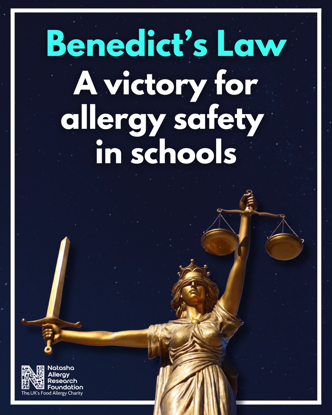 Today, a historic step has been taken to protect children with allergies in schools. 

The Department for Education will publish new mandatory statutory guidance on allergy safety from September 2026, requiring schools to have robust allergy policies