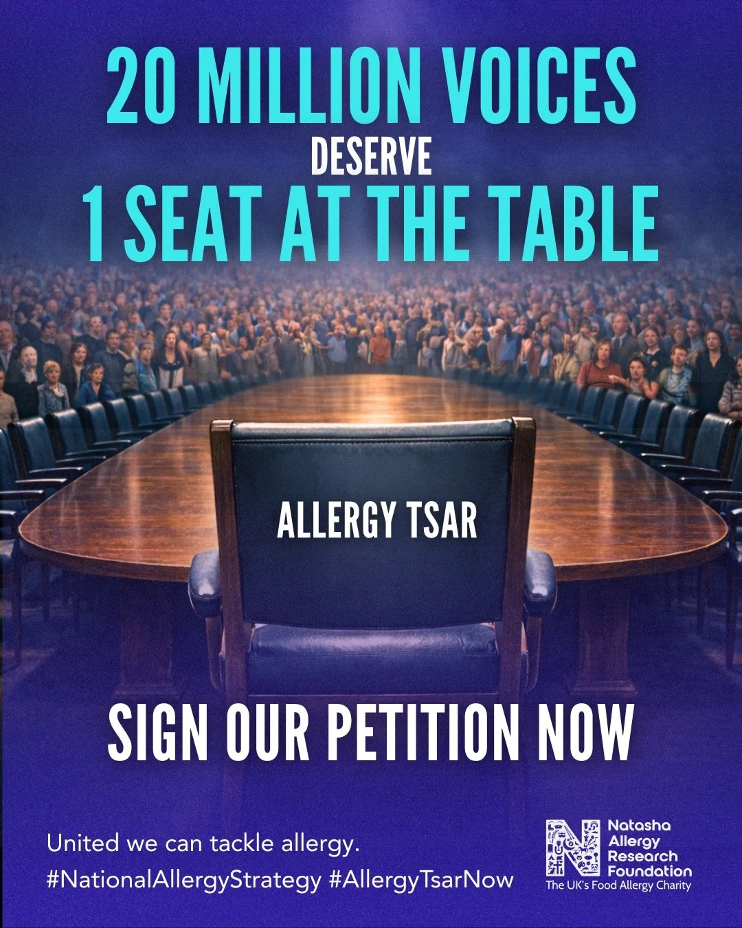 More than 20 million people in the UK, a third of the population, live with allergies. Many face life-threatening allergic reactions, delayed allergy diagnoses, and inconsistent healthcare that can leave people living in fear and with uncertainty.

L