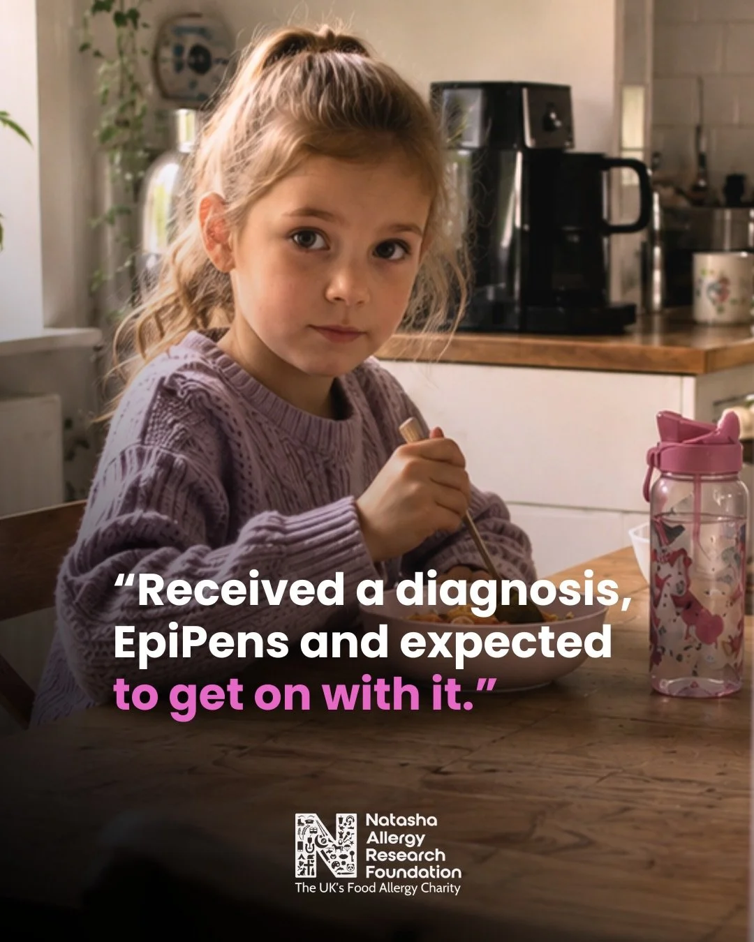 We regularly hear stories you have shared with us, of being left feeling completely overwhelmed, frightened and alone following an allergic diagnosis, left trying to figure everything out on your own. No roadmap offered, no guidance, no support.

Whe